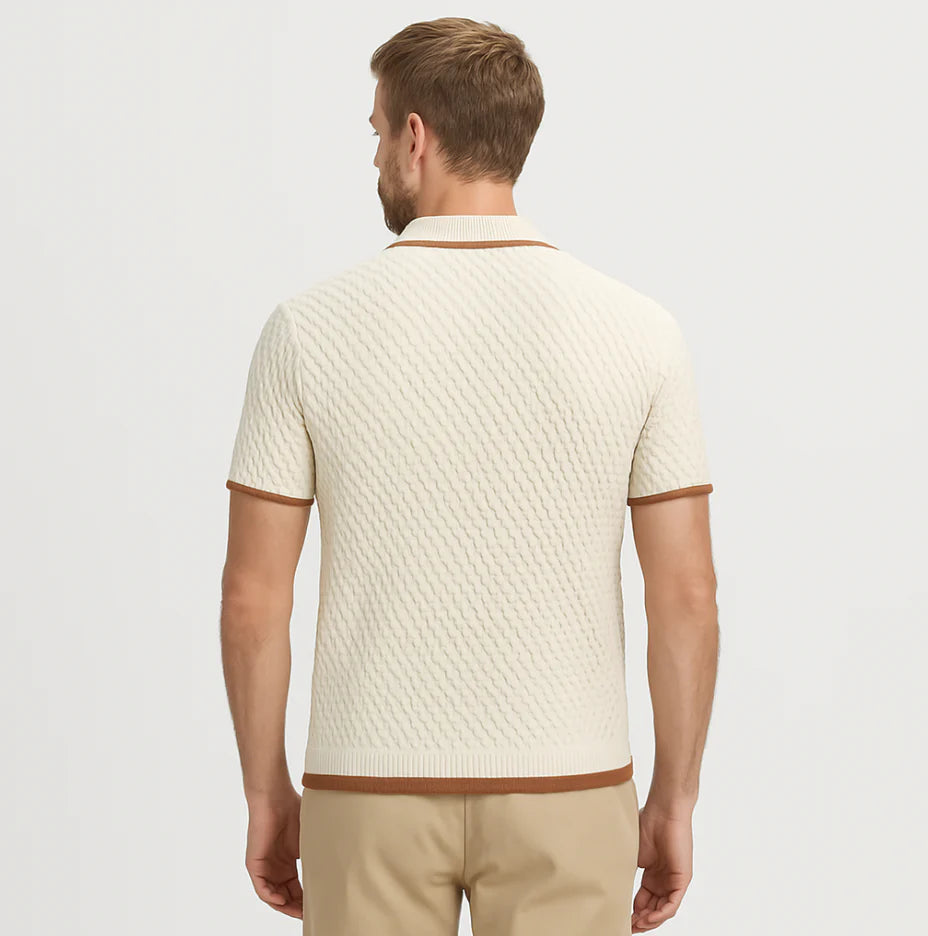Polo Zip Knit